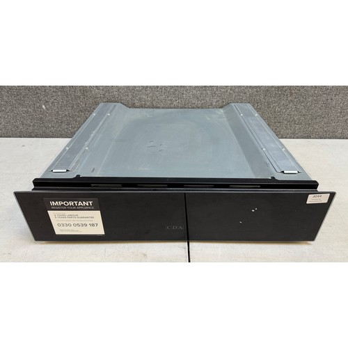 4044 - CDA warming drawer - black (556-106) *This lot is subject to VAT