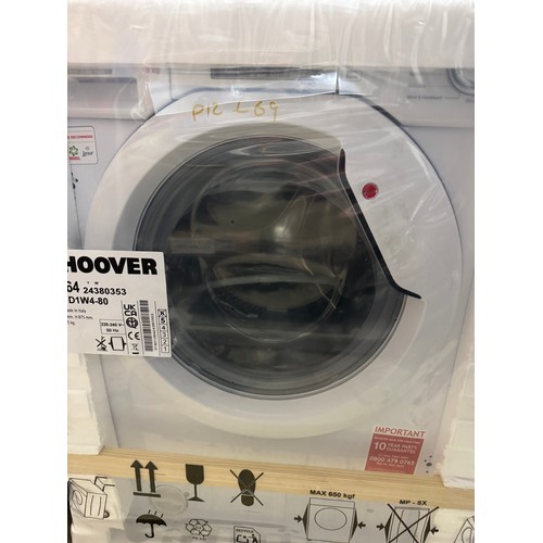 4047 - Hoover integrated washing machine (9kg (556-69) *This lot is subject to VAT