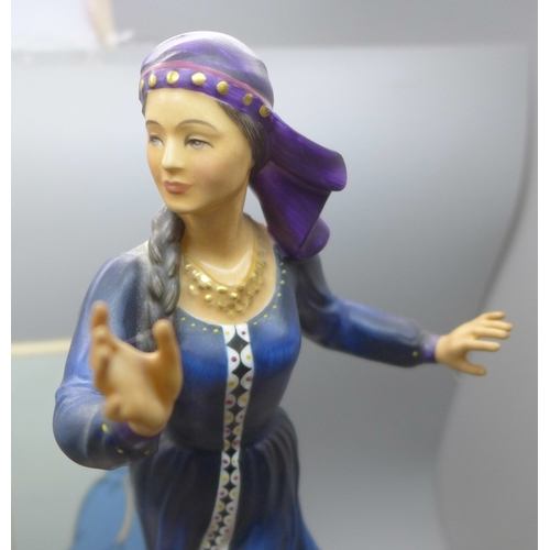 2067 - Two Royal Doulton limited edition Dancers of the World figures, Polish dancer and Kurdish dancer, wi... 