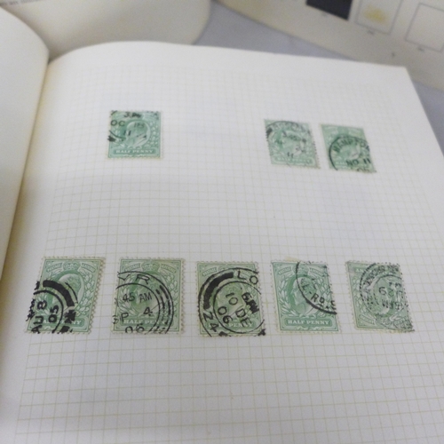 2127 - Stamps; a Windsor album containing used stamps from 1858 to 1970 including 60+ 1d reds, later Victor... 