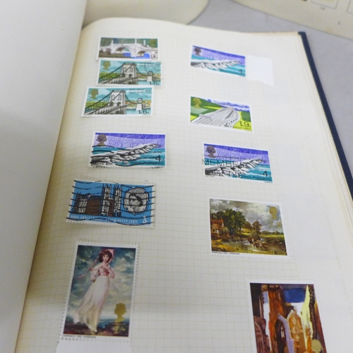 2127 - Stamps; a Windsor album containing used stamps from 1858 to 1970 including 60+ 1d reds, later Victor... 