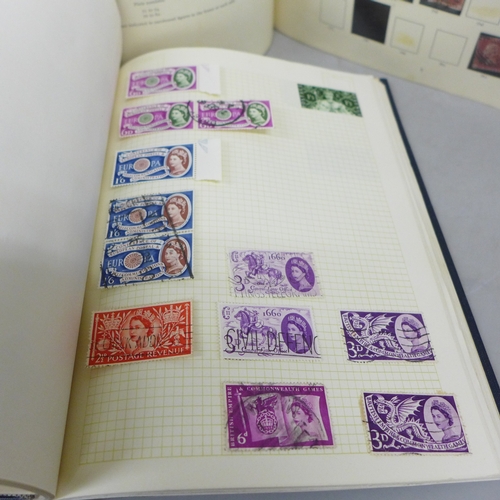 2127 - Stamps; a Windsor album containing used stamps from 1858 to 1970 including 60+ 1d reds, later Victor... 