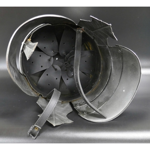 2041 - A medieval style re-enactment helmet