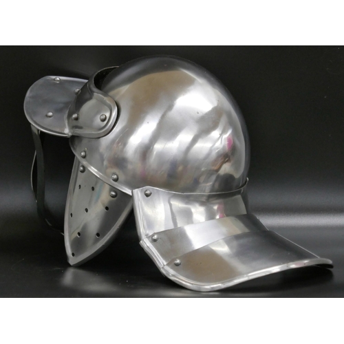 2049 - A Cavalier style re-enactment helmet