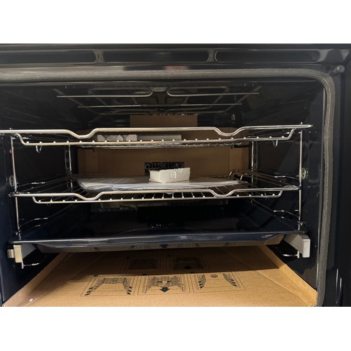4165 - Neff N50 Pyrolytic single oven - graphite - Slide & Hide (556-63) *This lot is subject to VAT