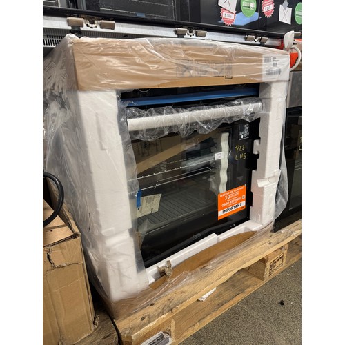 4173 - Beko single electric oven with AeroPerfect & AirFry - stainless steel (556-115) *This lot is subject... 