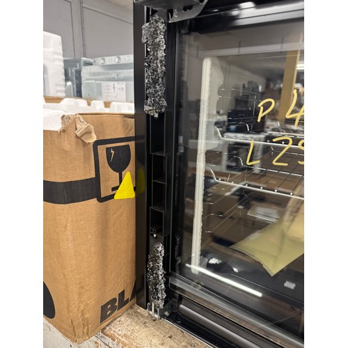 4181 - Bosch Series 4 built-in single oven with Added Steam - black (transit damage glass door) (556-25) *T... 