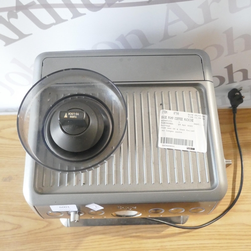 6001 - Sage Pump coffee Machine, original RRP £449.99 + VAT (371-430) *This lot is subject to VAT