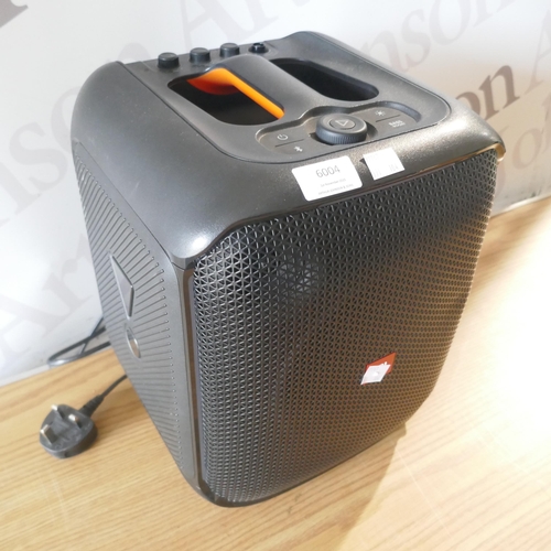 6004 - JBL Partybox Encore 2 bluetooth speaker with microphone, original RRP £199.99 + VAT (371-104) *This ... 