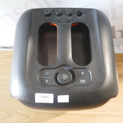 6004 - JBL Partybox Encore 2 bluetooth speaker with microphone, original RRP £199.99 + VAT (371-104) *This ... 