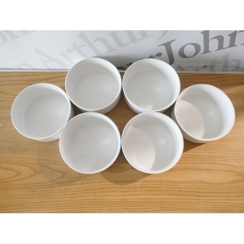 6010 - Six microwavable bowls with lids (371-108) *This lot is subject to VAT