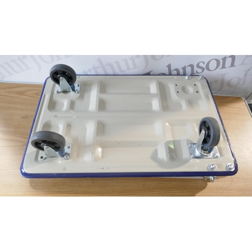 6029 - Folding platform trolley (missing wheel)  (371-109) *This lot is subject to VAT