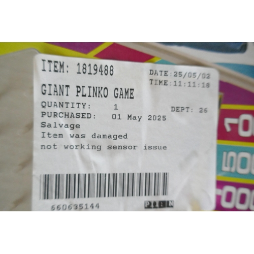 6042 - Giant Plinko game (371-36) *This lot is subject to VAT