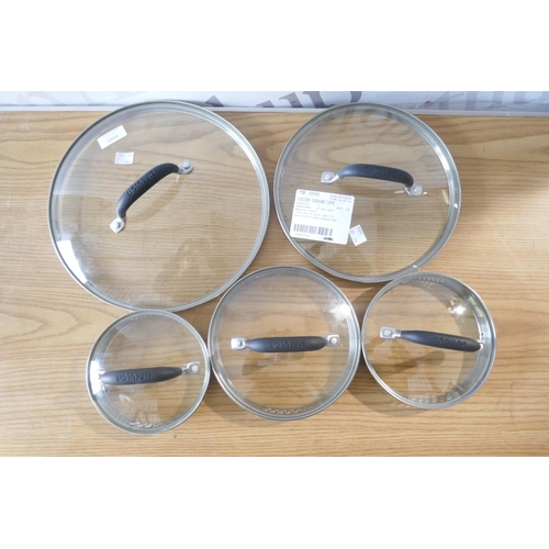 6060 - Circulon black cookware set, original RRP £179.99 + VAT (371-256) *This lot is subject to VAT