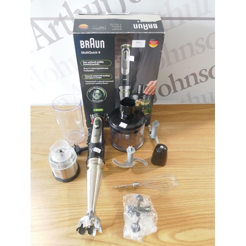 6063 - Braun hand blender   (371-284) *This lot is subject to VAT