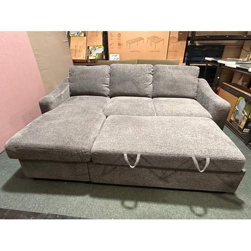 3002 - An Aria Coddle grey sofa bed (unchecked), original RRP £916.66 + VAT (4247-11) *This lot is subject ... 