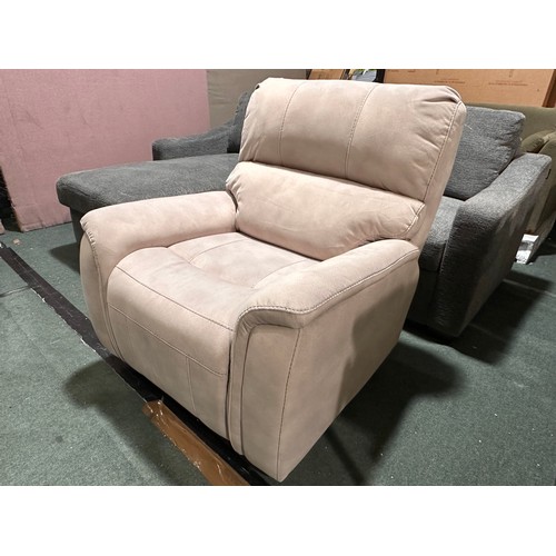 3005 - A True fabric rocker chair with manual recline, original RRP £333.33 + VAT (4247-44) *This lot is su... 