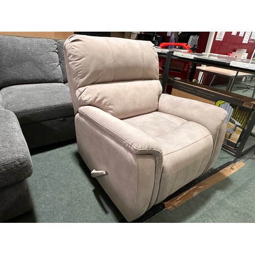 3005 - A True fabric rocker chair with manual recline, original RRP £333.33 + VAT (4247-44) *This lot is su... 