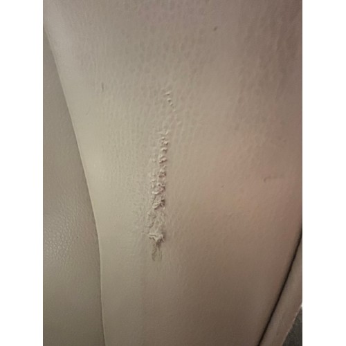 3067 - A Fletcher light grey 3 seater power recliner(transit marked) original RRP £1041.66 + VAT (4247-13) ... 