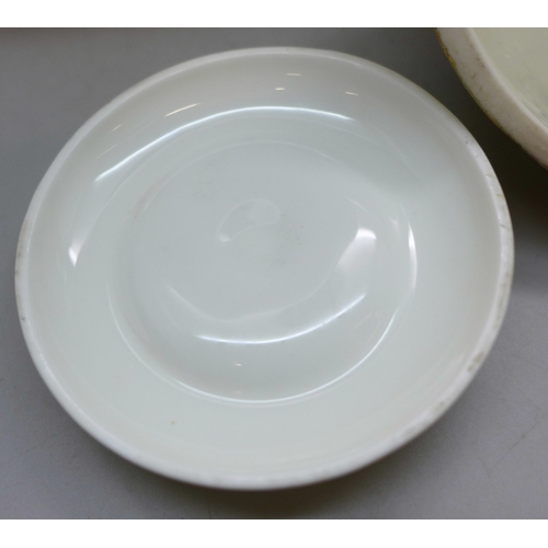 2012 - A Royal Worcester Stuart Rose jar and covers (inner and outer lids), circa 1889, numbered 1312, 27cm... 