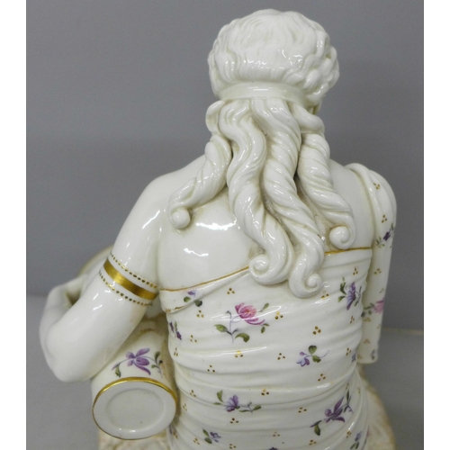 2013 - A Royal Worcester figure, circa 1893, 27cm h