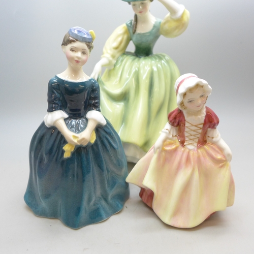 2027 - Three Royal Doulton figurines comprising of Cherie, Dinky Do and Buttercup