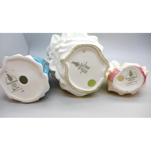 2027 - Three Royal Doulton figurines comprising of Cherie, Dinky Do and Buttercup