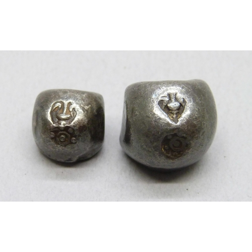 7317 - Two Thai bullet coins, 22.8g