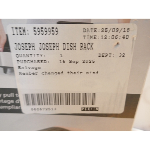 6021 - Joseph Joseph dish rack, (372-321) *This lot is subject to VAT