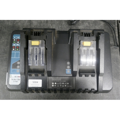 5004 - A DC18RD, 14.4V-18V Li-ion battery charger