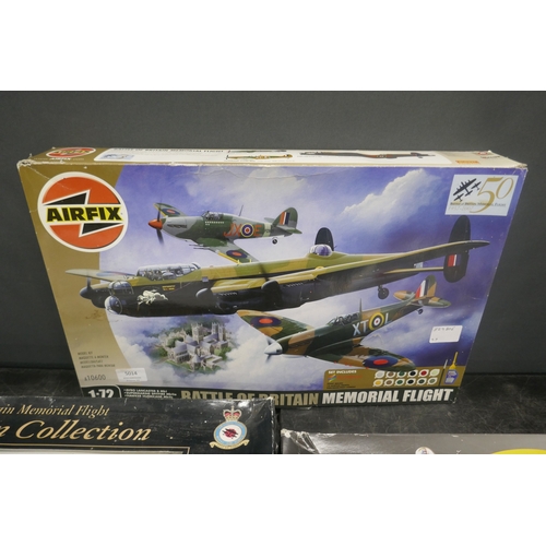 5014 - An Airfix 1:72 Battle of Britain Memorial Flight model building set featuring an Avro Lancaster B Mk... 