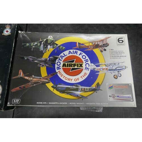 5014 - An Airfix 1:72 Battle of Britain Memorial Flight model building set featuring an Avro Lancaster B Mk... 