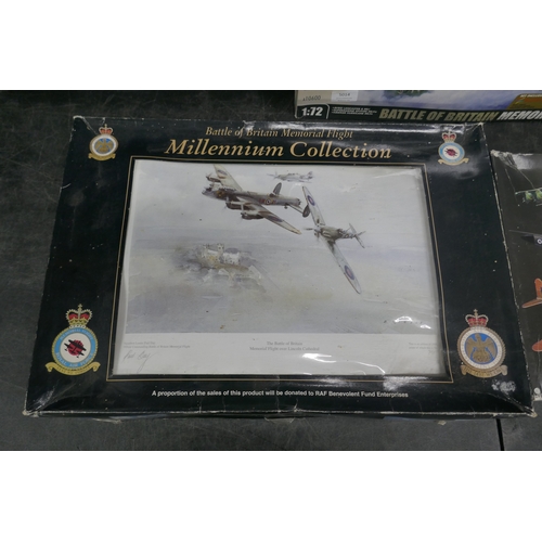 5014 - An Airfix 1:72 Battle of Britain Memorial Flight model building set featuring an Avro Lancaster B Mk... 