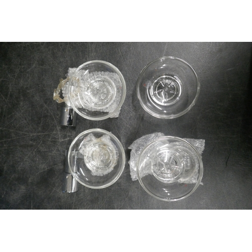 5028 - A box of bathroom/kitchen taps/shower heads and accessories