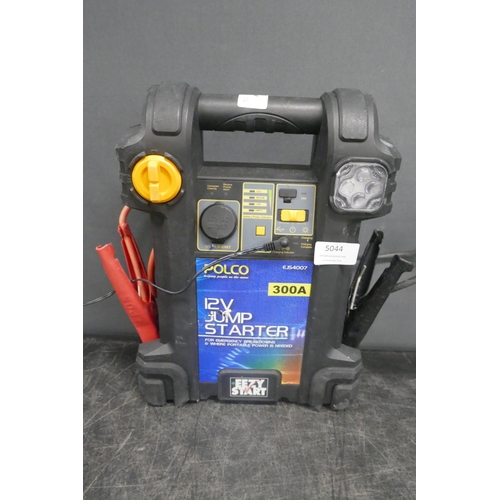 5044 - A Polco 12V jump starter and a Battery Tender 3A battery charger and maintainer