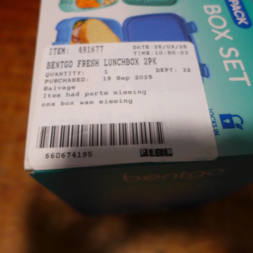 6270 - Bentgo fresh lunchbox, (372-400) *This lot is subject to VAT