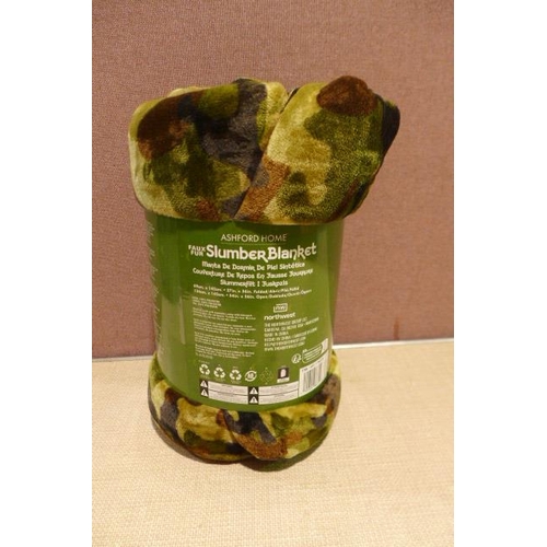 6282 - Faux fur Slumber blanket (372-24) *This lot is subject to VAT