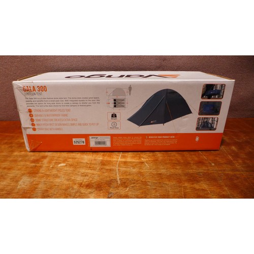 6253 - Vango Gala 300 3 person tent(372-55) *This lot is subject to VAT
