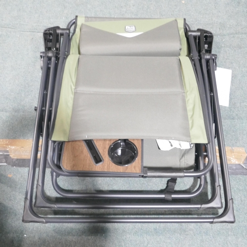 6276 - Timber Ridge Zero Gravity lounger  (372-52) *This lot is subject to VAT