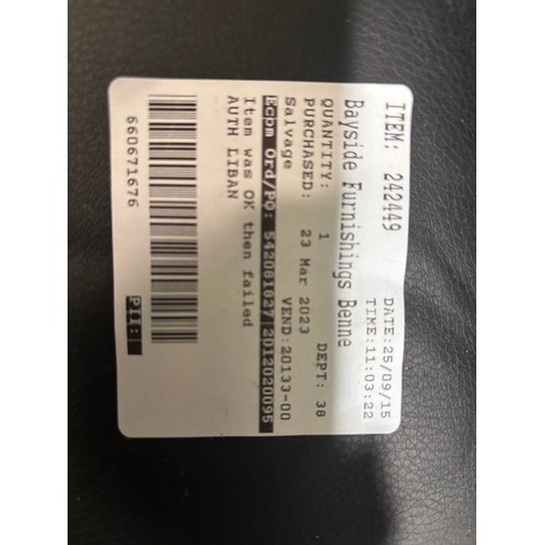 6380 - Two Bennett gaslift bar stools (372-248,251) *This lot is subject to VAT