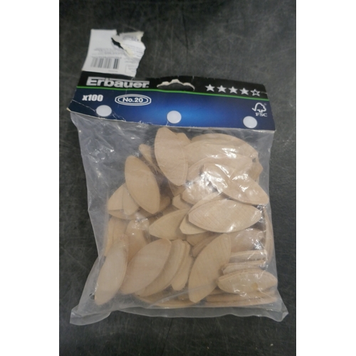 5081 - A Sip 230V biscuit jointer in case with a pack of No2 biscuits