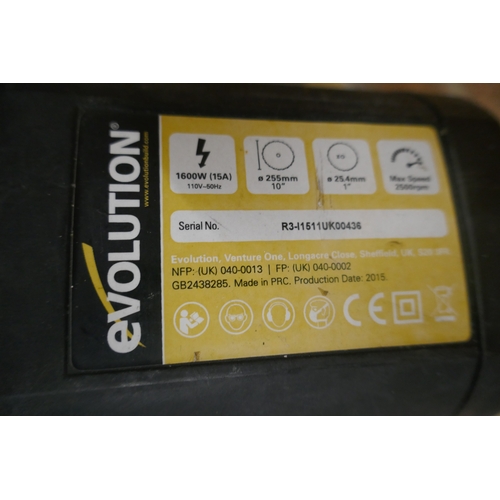 5089 - An Evolution 110V mitre saw