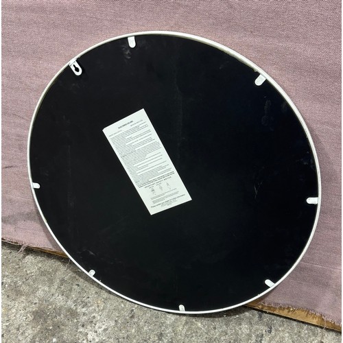3201 - A Valence Round White Mirror