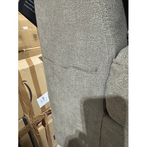 3204 - A Tisdale beige modular piece and two storage ottomans (unchecked), original RRP £158.33 + VAT (4246... 