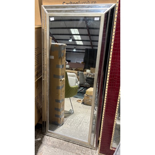 3246 - A Laura Ashley Venetian style tall mirror