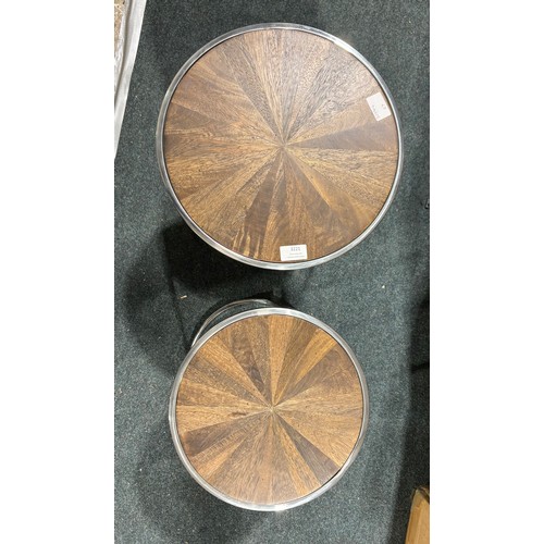 3221 - A pair of Calcot nest of tables