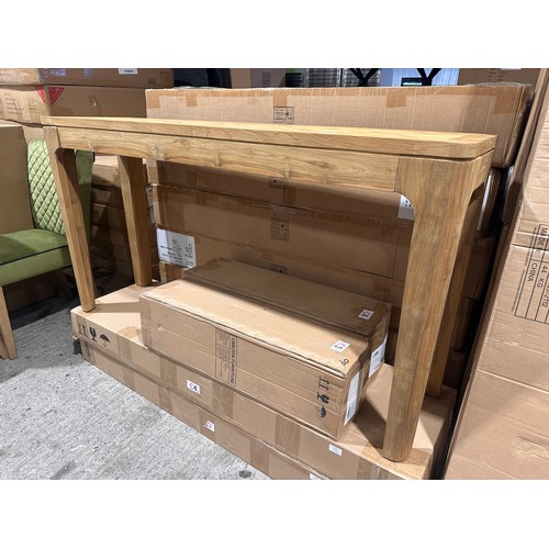 3158 - A Arch Console Table in recycled Teak (unchecked)