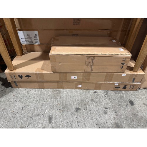 3158 - A Arch Console Table in recycled Teak (unchecked)