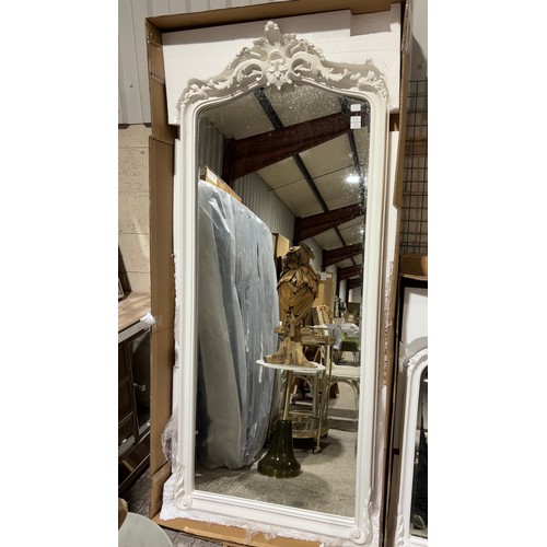 3225 - A Laura Ashley tall dressing mirror