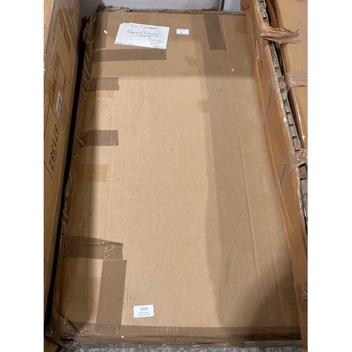 3215 - A Forden black dining table 220cm (unchecked)